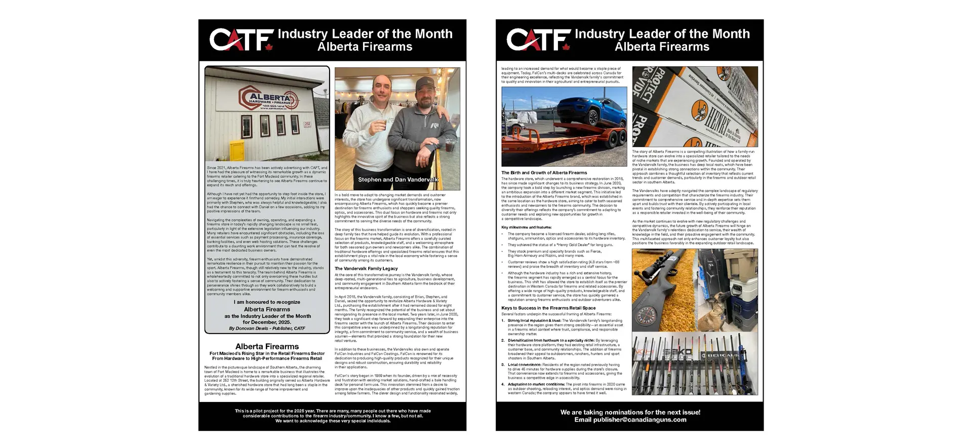 CATF Industry Leader